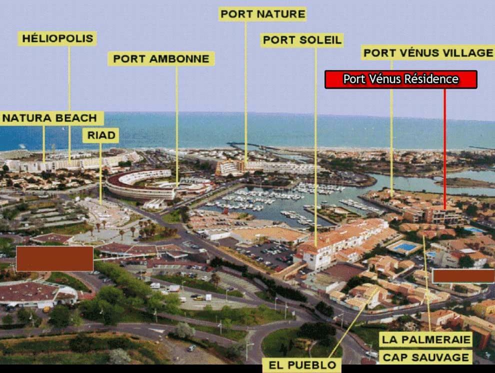Studio Port Venus Village Naturiste Agde Bagian luar foto